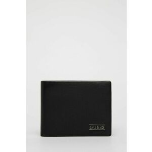 Peňaženka Guess pánska, čierna farba vyobraziť