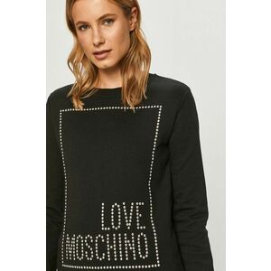 Love Moschino - Bavlnená mikina vyobraziť
