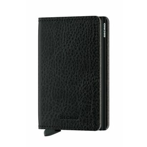 Kožená peňaženka Secrid SVg.Black.Black-BLACK, čierna farba vyobraziť