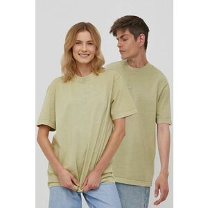 Tričko Reebok Classic GN3743 zelená farba, jednofarebné vyobraziť