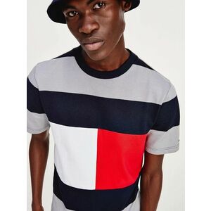 Fashion Block Stripe Tričko Tommy Hilfiger vyobraziť