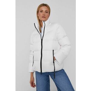 Páperová bunda Armani Exchange dámska, biela farba, zimná vyobraziť