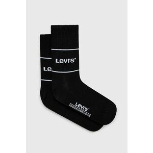 Ponožky Levi's 37157.0666-black, čierna farba vyobraziť