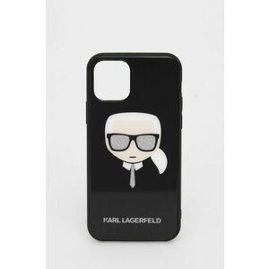 Puzdro na mobil Karl Lagerfeld iPhone 11 Pro čierna farba vyobraziť