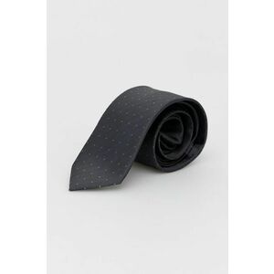 Hodvábna kravata Calvin Klein šedá farba vyobraziť
