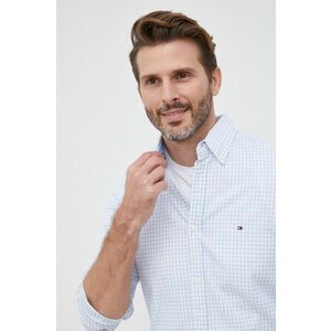 Bavlnená košeľa Tommy Hilfiger pánska, slim, s golierom button-down vyobraziť
