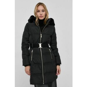 Páperová bunda Morgan dámska, čierna farba, zimná vyobraziť