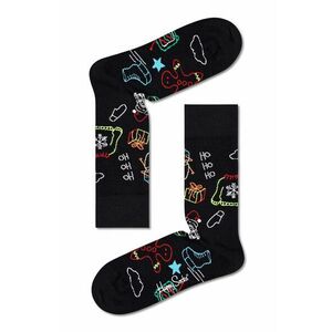 Ponožky Happy Socks dámske, čierna farba vyobraziť