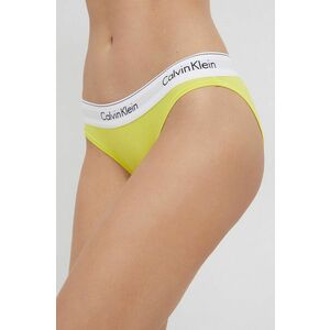 Nohavičky Calvin Klein Underwear žltá farba vyobraziť