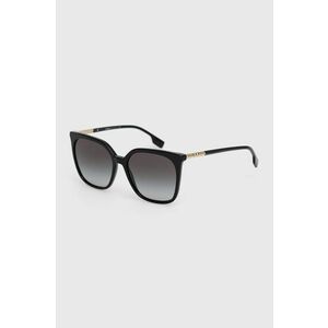 Slnečné okuliare Burberry 0BE4347 dámske, čierna farba vyobraziť