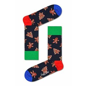 Ponožky Happy Socks Gingerbread Cookies zelená farba vyobraziť
