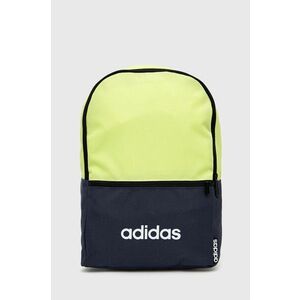 Detský ruksak adidas zelená farba, malý, jednofarebný vyobraziť