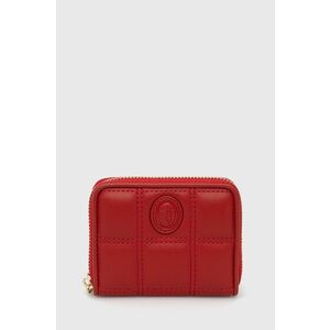Peňaženka Trussardi dámska, červená farba vyobraziť