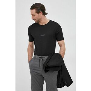 Bavlnené tričko Joop! (2-pack) čierna farba, melanžové vyobraziť