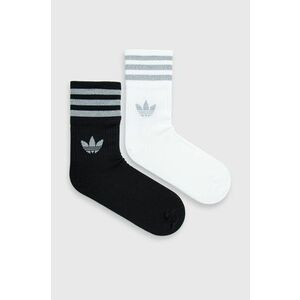 adidas Originals - Ponožky (2-pak) HC9543-BLK/WHT, vyobraziť