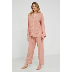 Pyžamo Answear Lab dámska, ružová farba, vyobraziť