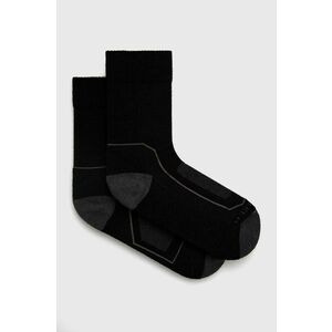 Vlnené ponožky Icebreaker čierna farba vyobraziť