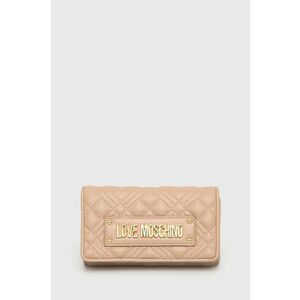 Peňaženka Love Moschino dámsky, priehľadná farba vyobraziť