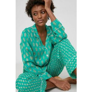 Pyžamo Answear Lab dámska, zelená farba, vyobraziť