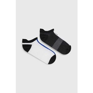 Ponožky adidas by Stella McCartney HG1213 dámske, biela farba vyobraziť