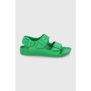 Detské sandále Birkenstock zelená farba vyobraziť