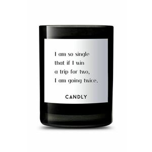 Candly - Voňavá sójová sviečka I am so single 250 g vyobraziť