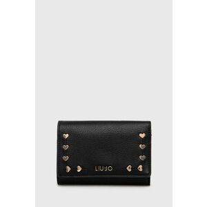 Peňaženka Liu Jo dámska, čierna farba vyobraziť