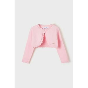 Detský sveter Mayoral ružová farba, ľahký vyobraziť