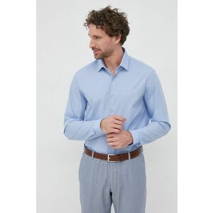 Bavlnená košeľa Calvin Klein pánska, slim, s klasickým golierom vyobraziť