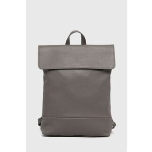 Kožený ruksak Answear Lab dámsky, šedá farba, veľký, jednofarebný vyobraziť