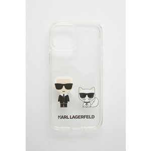 Puzdro na mobil Karl Lagerfeld iPhone 13 Mini priehľadná farba vyobraziť