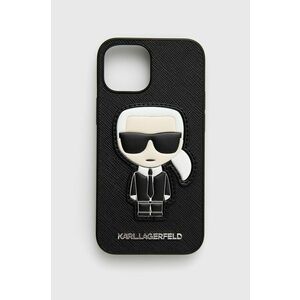 Puzdro na mobil Karl Lagerfeld iPhone 13 Mini čierna farba vyobraziť