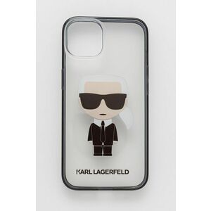 Puzdro na mobil Karl Lagerfeld iPhone 13 priehľadná farba vyobraziť
