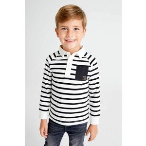 Detské tričko s dlhým rukávom Mayoral čierna farba, vzorované vyobraziť