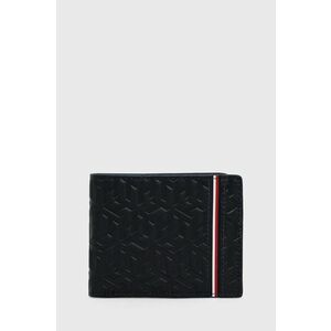 Kožená peňaženka Tommy Hilfiger pánska, tmavomodrá farba vyobraziť