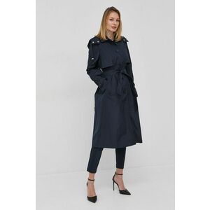 Kabát Marella dámsky, tmavomodrá farba, prechodný, vyobraziť
