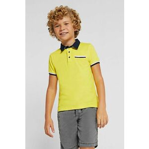 Detské polo tričko Mayoral žltá farba, jednofarebný vyobraziť