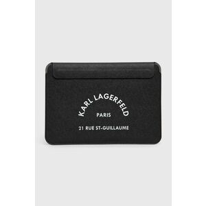 Obal na notebook Karl Lagerfeld čierna farba vyobraziť