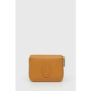 Peňaženka Trussardi dámska, hnedá farba vyobraziť