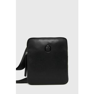 Malá taška Trussardi čierna farba vyobraziť