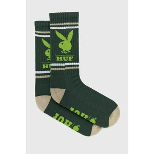 Ponožky HUF pánske, zelená farba vyobraziť