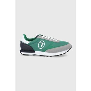 Topánky Trussardi zelená farba vyobraziť