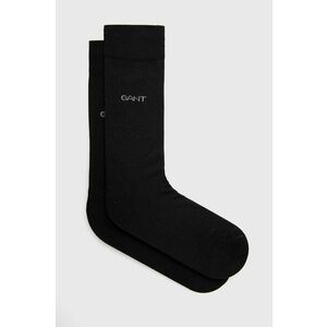 Ponožky Gant čierna farba vyobraziť