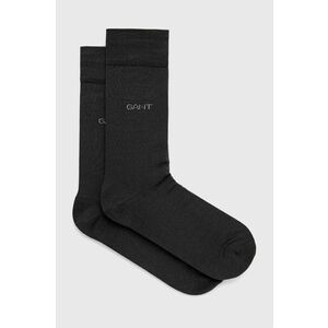 Ponožky Gant šedá farba vyobraziť