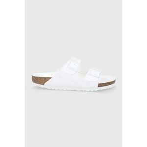 Šľapky Birkenstock Arizona pánske, biela farba vyobraziť