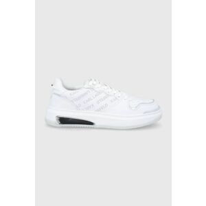 Topánky Karl Lagerfeld Elektro biela farba vyobraziť