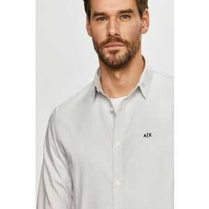 Armani Exchange - Bavlnená košeľa vyobraziť