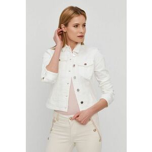 Rifľová bunda Morgan dámska, biela farba, prechodná vyobraziť