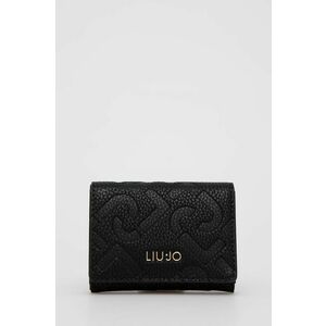 Peňaženka Liu Jo dámska, čierna farba vyobraziť