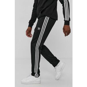 Nohavice adidas Originals H09115-BLACK, pánske, čierna farba, jednofarebné vyobraziť